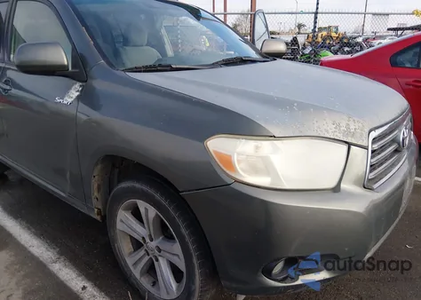 2008 Toyota Highlander Sport z USA, uszkodzony, nr VIN JTEDS43A282064057